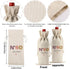 Happy 40th Birthday Party Decorations Woman Man, Cool 40th Birthday Gifts Women Men Wine Bag, Unique 40 Year Old Birthday Gifts for Women Men Wine Bags, N 40 Happy Birthday Wine Bag