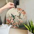 Hummingbird Flower Print Tea Cozy, Insulated Teapot Dust Cover, Durable Tea Kettle Protector for Home Decor