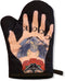 Mens Tattoo Hand Oven Mitt, Funny Cook Tats Ink Graphic Novelty Kitchen Accessories, Cool Food Cookware