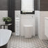 2 TuoxinEM Storage Cabinet for Small Spaces, Over The Toilet Cabinet for Skinny Bathroom Storage Corner Floor, Slim