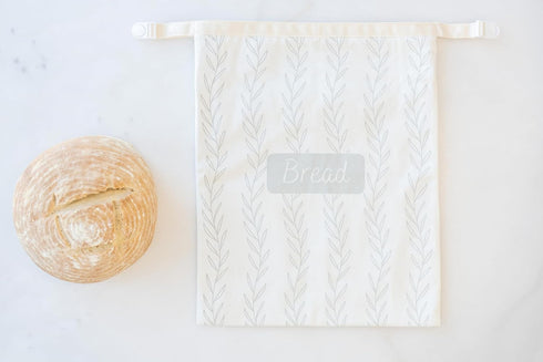 Petal and Bee Pack 13x17 Inch Beeswax Bread Bag of One - Beeswax Bread Bags For Sourdough Large Size - Reusable Bread