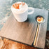 6 PCS Black Coffee Spoons, 18/8 Stainless Steel Espresso Spoons, 5.2 Inches, Vogue Mini Tea Spoon