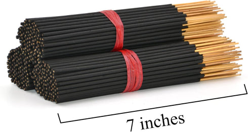 7 Inch 1 85 100 7" 30 45 Baby Powder Exotic Incense Sticks - Bulk Bundle to Sticks - Natural Long Lasting Aroma That