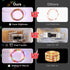 2 Pack 16.4ft 50 Ariceleo Battery Operated String Lights with Timer, Multi Color with Synchronized Twinkle Mode, Fairy