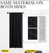 NICETOWN Halloween Black Out Curtain Panels - Energy Smart Thermal Insulating Drapes for Small Window (2 Panels)