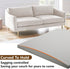 moonoom 22"x22" (3 Couch Cushion Support, Grey Sofa Cushion Sagging Repair, Curved High Density Foam Replacement