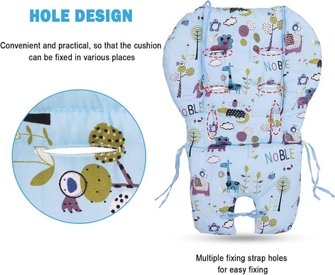 High Chair Pad,high Chair Cover/seat Cushion, Light and Breathable, Soft and Comfortable, Cute Pattern, Suitable