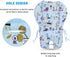 High Chair Pad,high Chair Cover/seat Cushion, Light and Breathable, Soft and Comfortable, Cute Pattern, Suitable