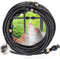 Pre-Assembled Chicken Coop Misting System for Cooling - Leak-Resistant Mist Hose Kit