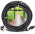 Pre-Assembled Chicken Coop Misting System for Cooling - Leak-Resistant Mist Hose Kit