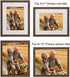 8x10 5x7 8x10 Display,Walnut,1 Pack Boarding Picture Frame,Display photo with Mat or picture without,Photo Frame