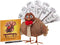 Turkey On The Table Thanksgiving Activity for Kids and Families (Includes Book, Turkey, Pen, & 13 Double Sided Feathers)