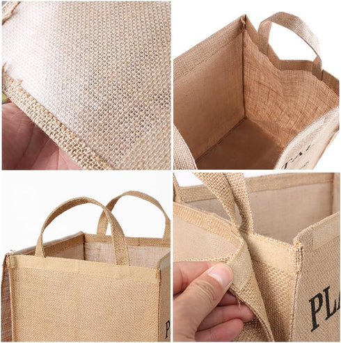 Sturdy Lightweight Recycle Basket with Handles for Paper Waste