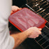 MMUGOOLER Microwave Easy Bacon Maker with Lid, Quick and Mess-Free Cooking, 11.3“ L x 9.0" W x 2.4" H