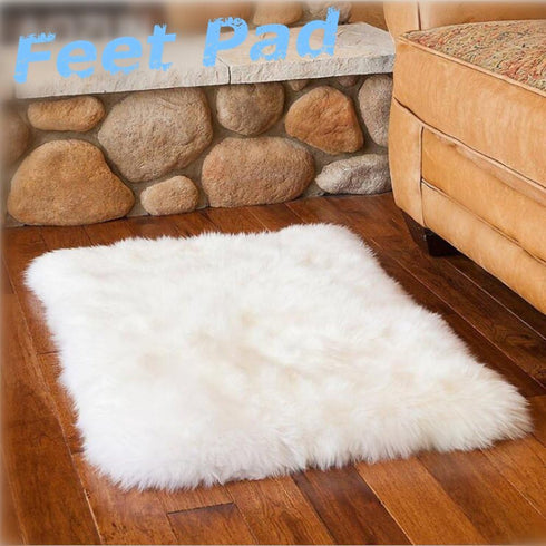Covers,White,18''18'' UKELER Luxurious Sheepskin Seat Pad Long Wool Sofa Cushion Wheel Chair Pad Car Seat