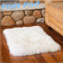 Covers,White,18''18'' UKELER Luxurious Sheepskin Seat Pad Long Wool Sofa Cushion Wheel Chair Pad Car Seat