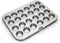 Fox Run Mini Muffin and Cupcake Pan, 10.5 x 13.75 x 1.5 inches, 24 Cup, Stainless Steel