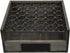 2 MyGift Vintage Gray Wood Egg Tray Holder with Black Metal, Tier Egg Storage Tray with Erasable Chalkboard Label