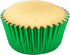 Standard Green Foil Cupcake Liners - 100-Count Muffin Baking Cups for Party and More