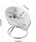 Dobbyby Leaf-Shaped Soap Dish Premium Ceramic Soap Bar Holder with Self-Drainage System Bar Soap Holder for Shower