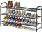 LINZINAR Shoe Rack 3 Tier Long Metal Shoe Organizer for Closet Entryway
