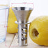 Best Utensils Stainless Steel Manual Lemon Juicer - Hand Held Citrus Squeezer, 2 Pack