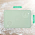 Silicone Pastry Mat 24"x16" Extra Thick Non Stick Baking Mat with Edge Heightening