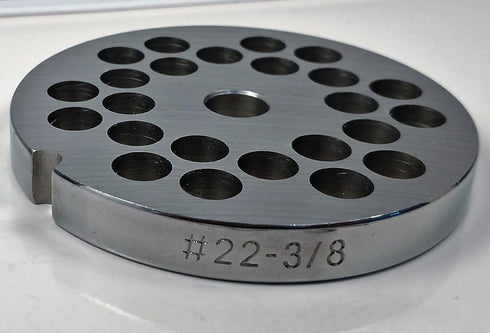 #22 Meat Grinder Plate (3/8 in.)