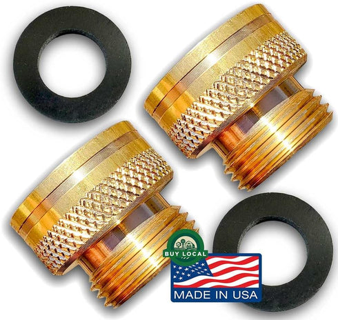 2-Pack: SM01.125 PK1390 1019-A-BFP Valve(1, SM01.125) ~ Vacuum Breaker Adapter~ Turns an Arrowhead Anti-Siphon Hose Bib