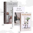 Set 3, Decorative Fake Books for Home Decor, Large Faux Coffee Table Book Boxes with Hidden Storage, of Cocoa