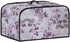 Purple Flower Slow Cooker Dust Cover, Oval 6-8 Qt Dust Proof Convenient Kitchen Accessory