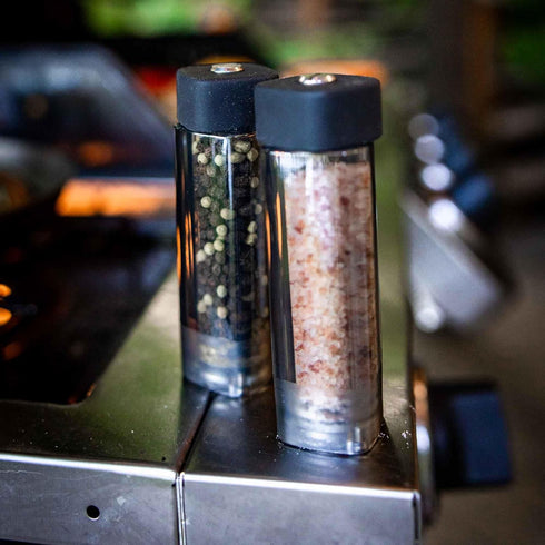 GSI Outdoors Salt or Pepper Grinder, Lightweight Camping Spice Mill for Travel and Home Kitchen