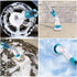 SUSIFT Set 3Flat,Dome,Corner Replacement Brush Heads for Hurricane Spin Scrubber with Multi-Function of and Adapter