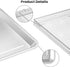 Stainless Steel Baking Tray Pan and Air Fryer Basket for Cuisinart Airfryer TOA-060 and TOA-065