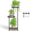 Oppro Plant Stand Indoor Outdoor Clearance, 3 Tier Metal Flower Shelf Pot