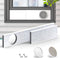 Portable Air Conditioner Window Kit with Foam Insulation, Adjustable Seal Panels for AC Hose, Fits Single Double Hung