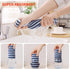 Homaxy 24 Pack Kitchen Dish Cloths, Ultra Soft Microfiber Cleaning Cloths, Fast Drying, Non-Linting, Navy Blue