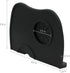 Handook Espresso Tamper Mat, 8.3 x 5.9 Inch Coffee Mat for Espresso Machine, Barista Tools, Black