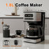 12-Cup Programmable 1-4 Setting, 24H REVOTRA Coffee Maker, Regular & Strong Brew Drip Coffee Machine, Cup and Ice
