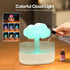 7 Rain Cloud Humidifier Water Drip, Mushroom Rain Lamp Waterfall, Aromatherapy Essential Oil Rain Diffuser, Raining