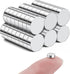 SMARTAKE 45 Pcs Refrigerator Magnets, 6x2mm Small Round Neodymium Office Magnets for Home, Kitchen, School (Silver)