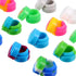 20pcs 5ml Silicone Container Non-Stick Food Grade Oil Wax Concentrate Jars (Color Random)