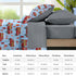 5 Set Nesker Pcs Comforter Twin Size, Red Fire Engine Bedding for Kids Teen, Fire-Fighting Trucks Vehicle Bed Sheet