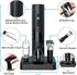 Electric Wine Opener Set, Automatic Corkscrew Opener Kit, Battery Operated Openers with Foil Cutter, Wine Aerator