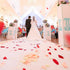 4500 Pack White Rose Petals, Artificial Flower Petals for Romantic Nights, Valentine's Day and Weddings