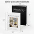 Braveriky Set 2 Modern Decorative Books for Home Coffee Table Decor - Fake Books Storage Box for Decoration - of Faux