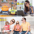 Digital Kitchen Timer for Teachers and Kids Cooking - Magnetic + ON/Off Switch + Count Up Countdown, Stopwatch Timer, 2