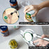 Multifunctional Jar Opener, Stainless Steel Lid Opener for Weak Hands, Beer Bottle Opener for Seniors and Children