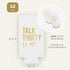 Talk Thirty to Me Can Coolers - Set of 12 for 30th Birthday Decorations and Party Favors