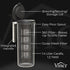 VINCI Cold Brew 360, 1.4L Cold Brew Coffee Maker with Patented Dual Filter 360 Brewing Technology, Iced Coffee Pitcher